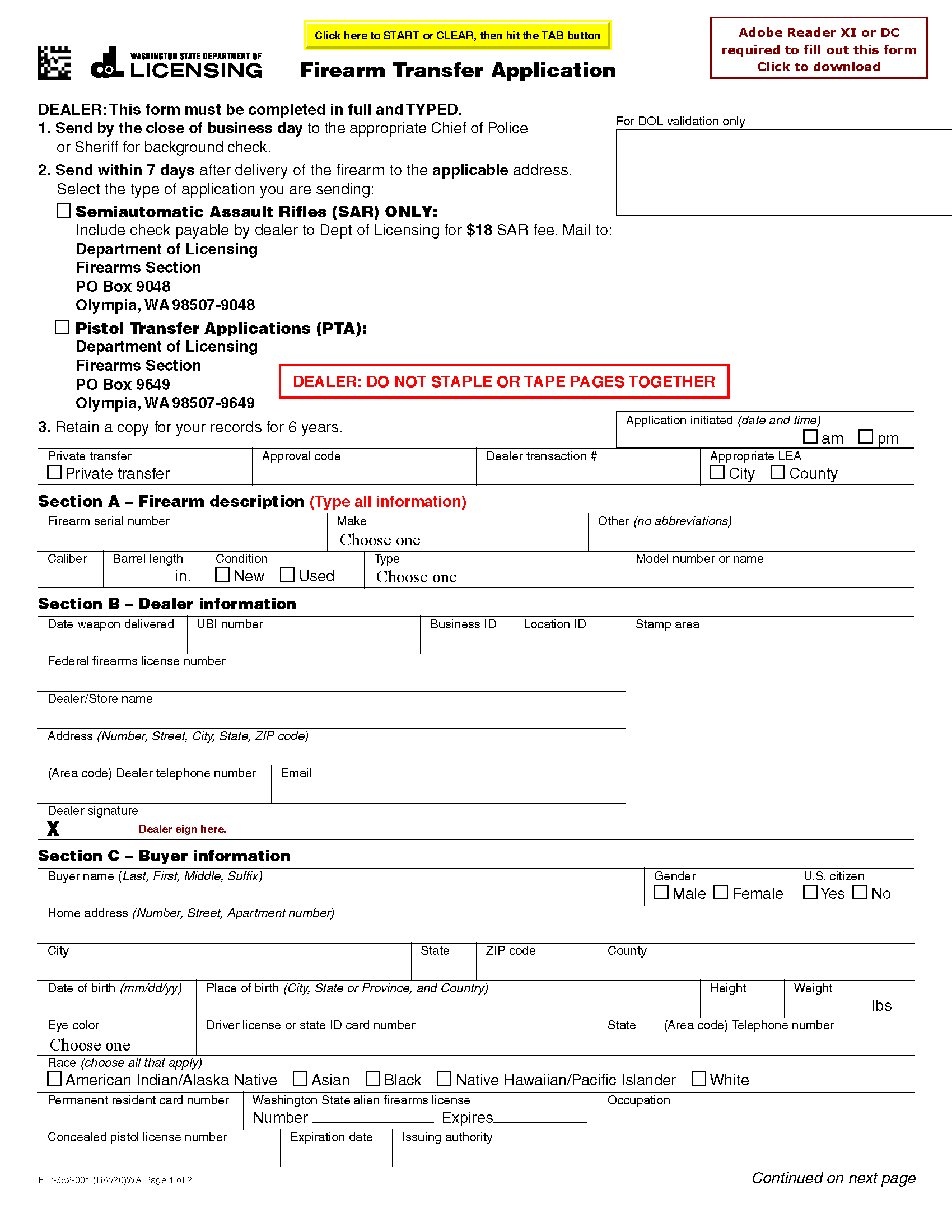 Nexus Shooting FFL Transfer Form - Fill and Sign Printable Template Online